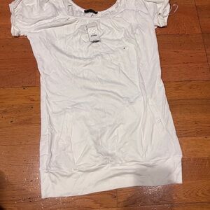 Express Elegant White Blouse